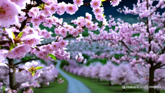 生命的珍贵，或许就在于它的矛盾与无常。我们既畏惧失去，又在不断告别中学会成长；既向往永恒，又在转瞬即逝的美好里懂得珍惜。就像春日的樱花明知绽放后便是凋零，仍会倾尽全力绚烂；夏夜的流萤哪怕光芒微弱，也要照亮刹那的黑暗。人生没有白走的路，每一步脚印都是与世界对话的痕迹，无论是踉跄跌倒还是昂首阔步，都是独属于自己的生命叙事。 by Hailuo AI Video Generator