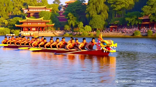 请生成一段今年闽南端午节过节的民俗视频 by Hailuo AI Video Generator