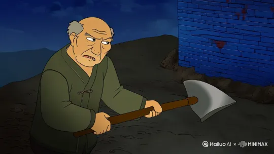 《长生珠》

老陈的洛阳铲第三次碰到硬物时，他知道找对地方了。月光下，他抹了把汗，对身后的徒弟小六使了个眼色。

"师父，这真是唐墓？"小六压低声音，手里的电筒扫过刚挖开的墓道口，青砖上斑驳的朱漆在光束中若隐若现。

"错不了。"老陈掏出罗盘，指针却疯狂旋转，"邪门，这墓有古怪。"

两人顺着墓道前行，空气里弥漫着腐朽与某种奇异的香气。墓壁上的壁画保存完好，描绘着一群身着官服的人围绕一口棺材举行仪式。老陈的手电停在中央人物上——那是个面容模糊的女子，双手捧着一颗发光的珠子。

"长生珠..."老陈呼吸急促，"果然在这。"

转过一道弯，主墓室赫然眼前。棺椁已经开裂，一具女尸半靠在棺中，皮肤竟如活人般有弹性。她唇间微启，隐约可见幽光。

小六忍不住伸手，"师父，珠子在她嘴里！"

"别动！"老陈厉喝，却晚了一步。小六的手指已碰到女尸的牙齿。

刹那间，墓室温度骤降。女尸的眼睛猛地睁开，漆黑无白。小六惨叫一声，手中的电筒坠地，滚动的光束中，老陈看见徒弟被无形的力量提起，双脚离地乱蹬。

"救...命..."小六的脖子上一圈青紫指痕渐渐浮现，舌头吐出，眼珠凸起。老陈抄起铁锹砍向虚空，却穿过空气。

女尸的嘴完全张开，那颗珠子滚落在地，发出诡异的绿光。老陈瞥见壁画内容变了——画中盗墓贼正被女尸掐死，而旁观者的脸，赫然变成了他自己。

"放了他！"老陈抓起珠子塞回女尸口中。女尸的眼睛缓缓闭合，小六"砰"地落地，已无气息。

老陈背起徒弟的尸体跌跌撞撞往外逃。爬出盗洞时，东方已泛白。他瘫坐在地，突然感觉脖子一凉。

小六的尸体不知何时睁开了眼，嘴角咧到耳根。老陈摸向自己的脖子，摸到了五个正在成形的凹陷指痕。 by Hailuo AI Video Generator