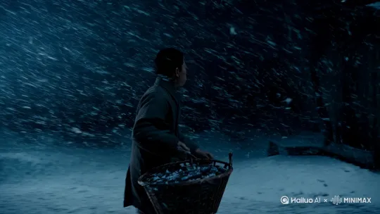 ## 火眼识父

冬夜，卖炭郎阿山背着空炭篓往家赶。寒风卷着雪粒子，抽得人脸生疼。推开吱呀作响的柴门，屋里漆黑，却传来一阵咳嗽——阿山猛地顿住脚。这声音浊重如破锣，可他爹咳了半辈子，尾音分明该带一丝微弱哨响，像被冷风刺穿的旧窗纸。

“山子…杵在风口作甚？”黑影在炕上蠕动，嗓音干涩。

阿山摸出火石点亮油灯。昏黄光晕下，“爹”裹着旧袄蜷缩，可那袄子下摆短了一截——他爹腿伤跛行多年，为免拖地沾泥，袄边是娘亲手裁去三寸的。眼前这袄，却污脏曳地。

“爹饿了吧？灶上还有半块馍。”阿山不动声色，假意往灶间走。

“不忙！”炕上人急急撑起身子，手扶门框稳住身形。阿山瞳孔骤缩：那双手指节粗大，完好无损！而他爹的右手食指，分明是年轻时被石料生生砸缺了一截的。

“儿啊，爹有话…”黑影掀被下炕，袖口寒光一闪。  
阿山喉头发紧：“爹且等等！我肚痛如绞，去趟茅房！”话音未落他已闪身撞开后门，扑进风雪。

身后传来气急败坏的咒骂与追赶的脚步。阿山发足狂奔，直冲村正家拍门狂喊：“有贼人假扮我爹！”

火把如龙涌入阿山家时，匪徒已遁。众人从柴房寻出被捆的真爹，口中塞满破布。老人泪流满面，呜咽着指向后山。

三日后，山坳发现几具焦尸。里正验看后连连咋舌：为首者双目俱裂，另一人右指齐根断折，最末那个双腿扭曲如炭——恰似被天雷劈透筋骨。风雪早掩埋了足迹，唯阿山家门前，三枚深陷雪中的陌生脚印，如地狱烙下的罪证。

> 细微处藏人性明暗，一念间判生死阴阳。 by Hailuo AI Video Generator