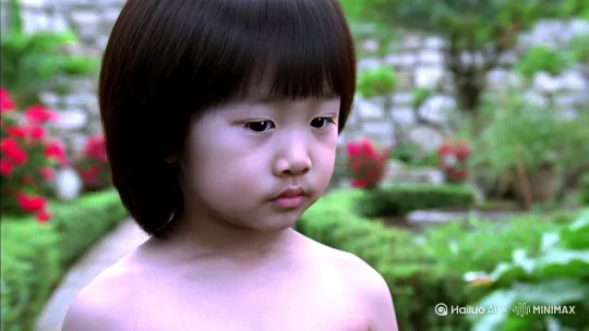 真实电影感，一个中国孩子在行走过程中身材和脸庞逐渐从幼童长大成少年然后长大成青年，仿佛时间就在一瞬间过去了十几年，一定要表现出时间流逝导致的变化 by Hailuo AI Video Generator
