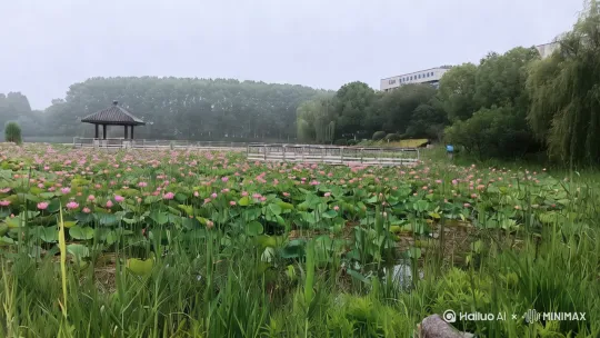 早晨大自然美收眼底心情恰意 by Hailuo AI Video Generator