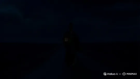 漆黑的夜晚，寂静的乡间小路上，只有书生一人孤独的身影。他身着一袭青衣，背着简单的行囊，手持一盏昏黄的油灯，步履坚定地朝着京城的方向前行。尽管夜色深沉，四周寂静得让人有些不安，但书生脸上却没有一丝恐惧。

他心中怀揣着对未来的憧憬和对知识的渴望，脚步不曾停歇。月光透过稀疏的云层洒在他清秀的面庞上，映出一种坚毅的神情。偶尔有夜风拂过，吹动他的衣袂，但他依然目视前方，勇往直前。

在这条通往梦想的路上，书生知道，前方或许会有更多的挑战和困难，但他相信，只要心怀信念，勇敢前行，终会抵达理想的彼岸。夜晚的寒冷和孤寂无法阻挡他的步伐，因为他心中有一团不灭的火焰，那是对知识的热爱和对未来的执着。

就这样，书生在夜色中继续前行，脚步声在寂静的夜里显得格外清晰。他知道，这段旅程不仅是对体力的考验，更是对意志的磨练。而他，早已做好了准备，迎接一切可能的挑战。 by Hailuo AI Video Generator