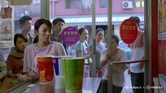 “砰！” 他几乎是撞进店门，带着一身风尘与汗水，直扑点餐台。在全店顾客诧异的注视下，林琛将那张承载着他此刻全部“身家”的五毛纸币拍在台面，嘶哑着吼出：“全家桶！来个最大的！”
年轻的女店员看着纸币，又看看他赤红的眼，表情从困惑转为深深的同情。“抱歉先生，超大全家桶149元，” 她声音轻柔得像怕碰碎什么，“您……还需补148块5毛钱。”
148.5元！冰冷的数字如同一记重锤。前世翻手为云覆手为雨，此刻竟被区区148.5逼入绝境！绝望的目光扫过全身，最终死死锁定在左手——那张被他下意识攥得死紧、只写了名字的空白高考数学卷！ by Hailuo AI Video Generator