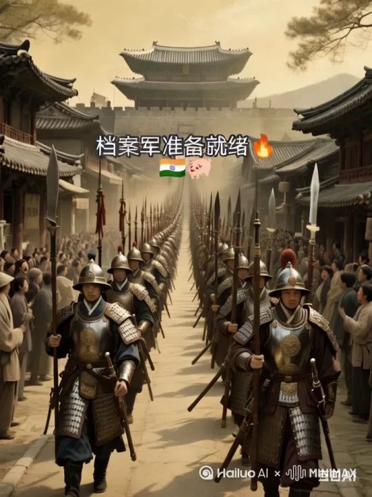 大规五大规模军队准备上船 前往使命召唤打压使命圈独立战争 by Hailuo AI Video Generator