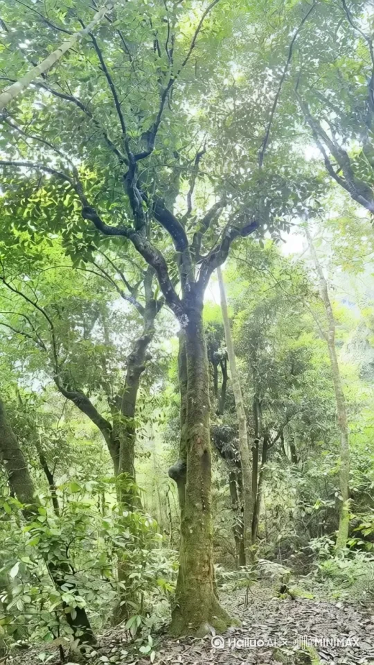 走进山里，一眼就被这些高杆古树震撼到，树干上全是岁月的印记。我们背着竹篓，亲手采摘最新鲜的茶叶，按照老手艺一步一步制作。
 
泡开的时候，茶香瞬间充满整个屋子，喝一口，仿佛把整个山林的清新都喝进了肚子里！这就是大自然和老手艺碰撞出来的味道 by Hailuo AI Video Generator