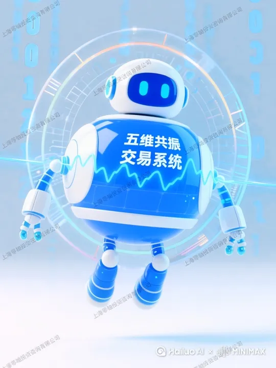 让五维共振交易系统的化身零一，变身成一位金融女精英   文雅素净 [左移,右摇,跟随] by Hailuo AI Video Generator