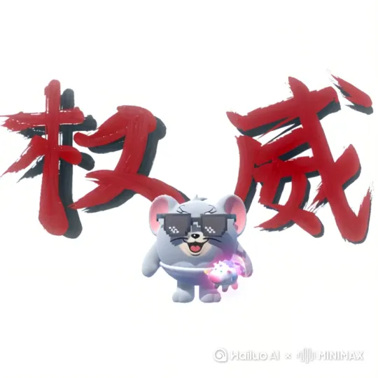 让让中间的这个灰色蛋仔跳一个抖音平台上很火的发牌摇。 by Hailuo AI Video Generator
