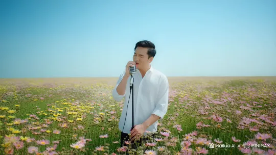 周杰伦唱花海 by Hailuo AI Video Generator
