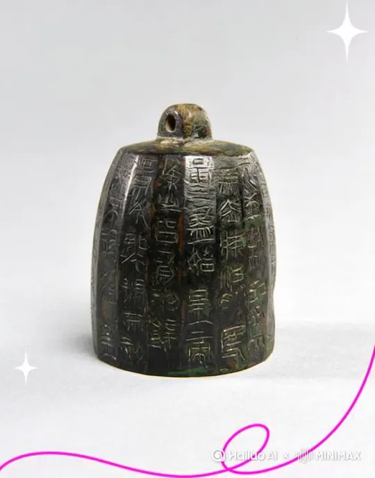 3D拆解铜权结构，展示台阶式底座与阴刻铭文工艺；对比明代铜权形制演变） by Hailuo AI Video Generator
