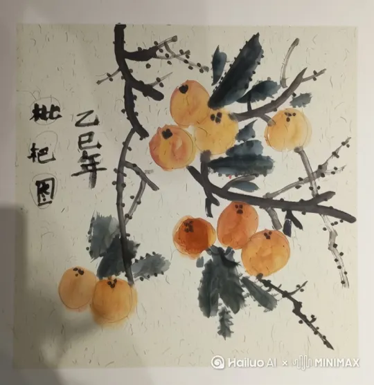 让这幅让这幅图变成真的可以动的再飞来一只小燕子。 by Hailuo AI Video Generator
