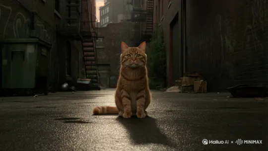 猫咪变成蜘蛛侠 by Hailuo AI Video Generator
