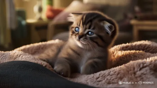 小小猫包饺子 by Hailuo AI Video Generator