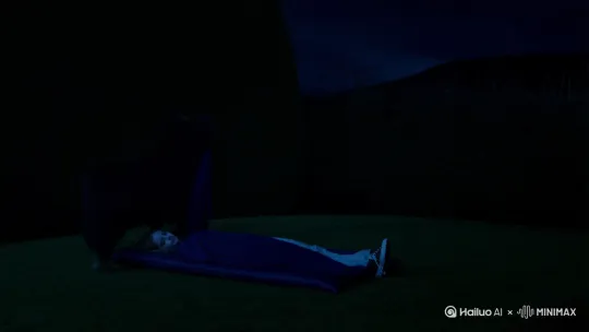 夜晚睡不着 by Hailuo AI Video Generator