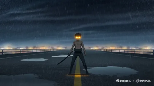 . 楚子航暴走·高架桥（《龙族Ⅱ》）**  
楚子航在暴雨之夜重返奥丁的尼伯龙根，独自迎战神明。他燃烧黄金瞳，以“君焰”和“村雨”血战至最后一刻，即使面对必死的命运也绝不后退。这一战展现了狮心会长的极致孤独与决绝。  

**震撼描写：**  
> “他站在雨里，黄金瞳炽烈如焚，仿佛要把整个世界烧成灰烬。” by Hailuo AI Video Generator