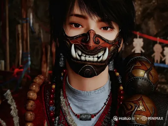 这个帅哥脱下口罩的慢动作 by Hailuo AI Video Generator