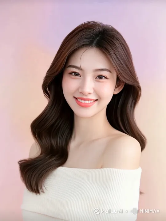 美女微笑 by Hailuo AI Video Generator