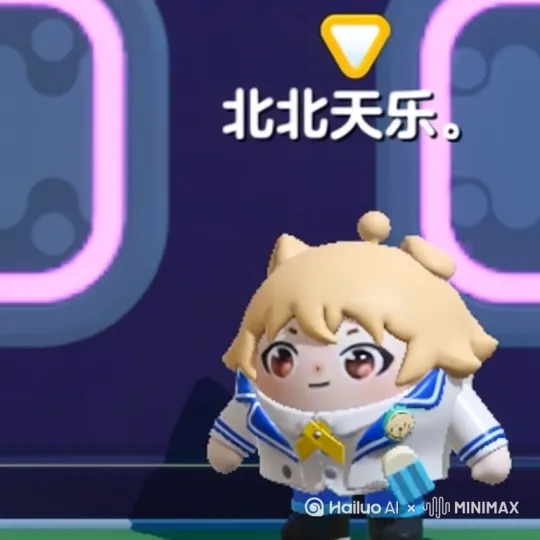 将他将他的名字去掉然后旁边用竖着的形式写着1螺蛳粉2面条3米粉，然后依次吃掉。 by Hailuo AI Video Generator