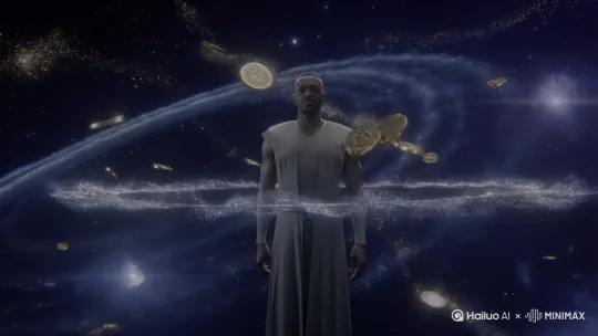 我是宇宙的创作者，世界万物皆为我所用，我所有想皆所有，金钱万物皆为我所用。 by Hailuo AI Video Generator