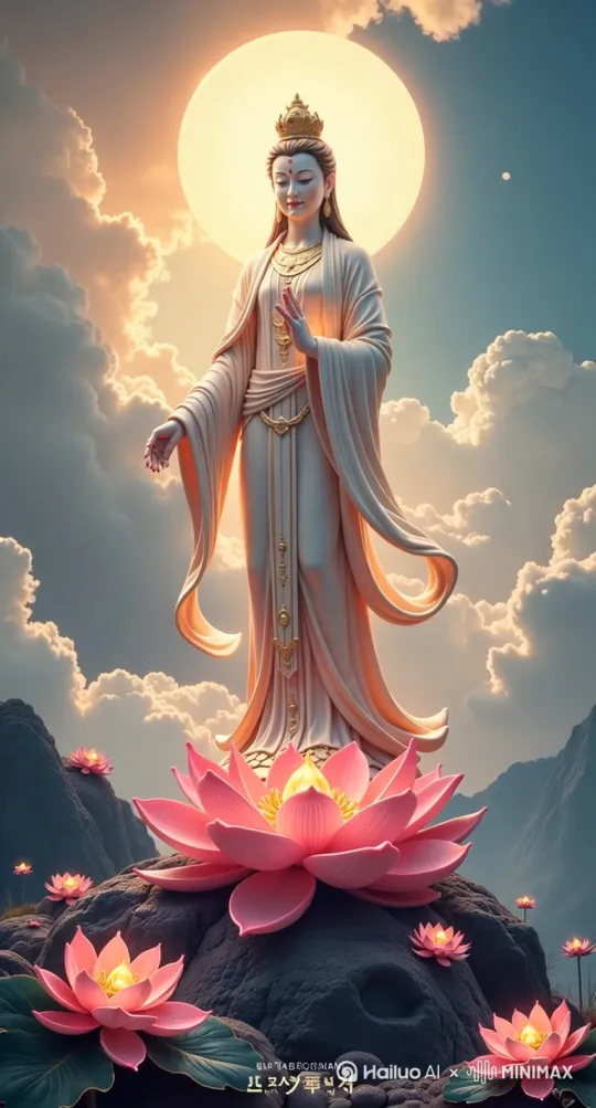 观音送子娘娘 by Hailuo AI Video Generator