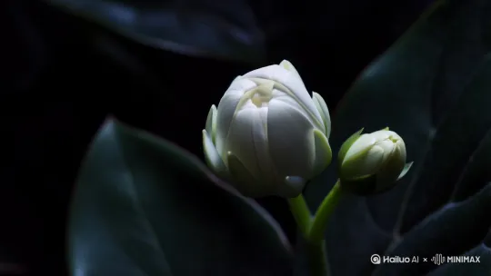 生生成一个昙花绽放的视频 by Hailuo AI Video Generator