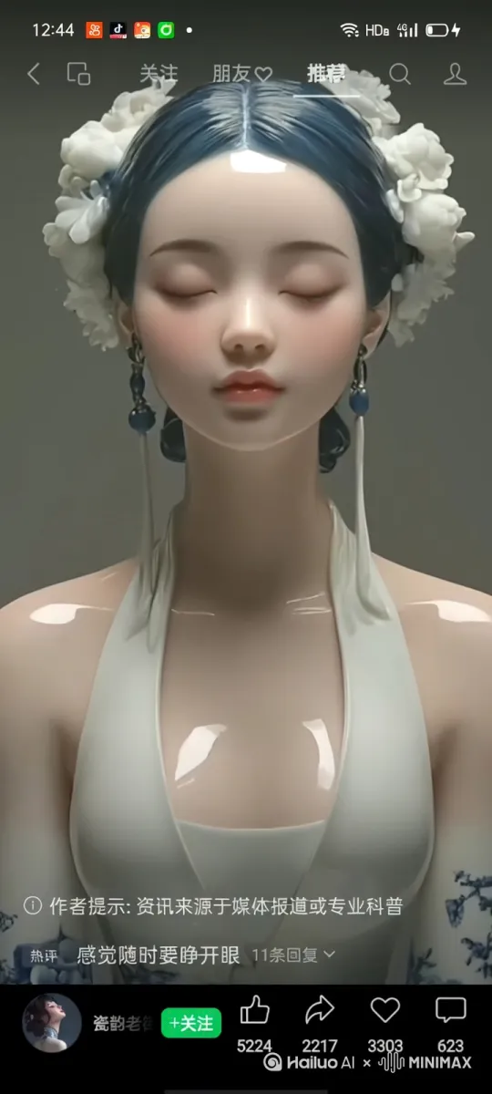 小妹妹是一条可爱的没人鱼 by Hailuo AI Video Generator