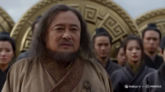 中年男子望着自己的族人被雷劫吞噬，也终于放弃了！ 
“啊…………” 
一声怒吼，中年男子整个人都燃烧了起来。 
“族长……” 
在陈平金色护盾之下的数十名修士，看到这一幕之后，全都痛哭起来！[推出,上升,下摇] by Hailuo AI Video Generator