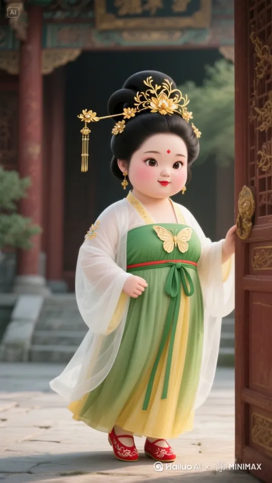 [变焦推进]在面部特写。 by Hailuo AI Video Generator
