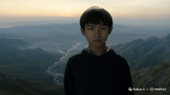 生成真正的奋斗 从不在乎一己之饱腹 所忧的 是民族大义 时代进步 ；真正的奋斗 绝不是心慵意懒的避世 不是口体之奉的盲逐 而是拥有清醒的认知 终一事 成一生 日出东方 其道大光 少年有梦 与国齐翔 by Hailuo AI Video Generator