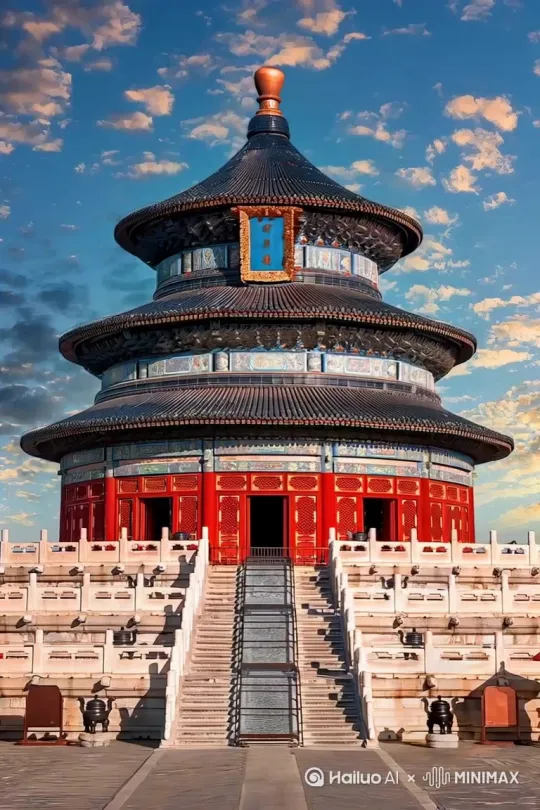 上传图片，生成变成冰雕视频 by Hailuo AI Video Generator