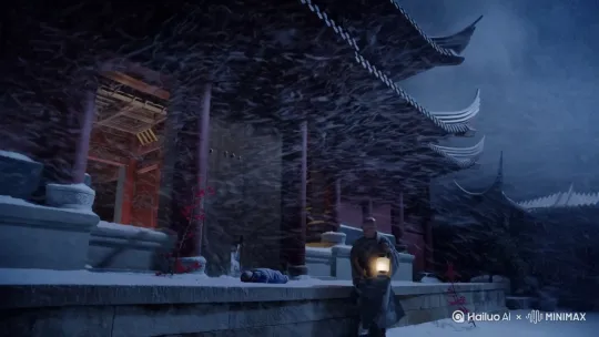 寒梅落雪

腊月廿三，北风卷着碎雪掠过古寺飞檐。无尘和尚清扫完大雄宝殿，忽见门缝里钻进来团黑影。他举着灯笼凑近，惊得倒吸冷气——雪地里蜷缩着个襁褓，蓝布小袄上凝着冰碴，啼哭却清亮如晨钟。

"阿弥陀佛！"无尘急忙解下袈裟裹住孩子。襁褓里掉出半块玉佩，羊脂玉上刻着朵未绽的梅花，衬着血书"望善待吾儿"。山门外的脚印已被风雪掩埋，唯有几株红梅在雪中摇曳，暗香混着檀香沁入肺腑。

藏经阁里，老住持枯瘦的手指摩挲着玉佩："此玉非俗物，孩子怕是有来历。"他望着火盆边熟睡的婴儿，眼尾皱纹里藏着笑意，"既在腊月相遇，便叫寒梅吧。"

寒梅长到三岁，能踮脚帮着扫落叶。他总爱缠着无尘问东问西，黑葡萄似的眼睛盯着藏经阁里的佛像："师父，菩萨真能听见凡人说话吗？"无尘摸着他毛茸茸的脑袋，将《心经》抄本翻得哗哗响："能，就像寒梅的啼哭，能穿过风雪找到我们。"

十岁那年，山下来了位锦衣老者。他盯着寒梅胸前的玉佩浑身发抖，枯槁的手指抚过孩子眉间朱砂痣："这是相府遗孤！当年夫人产子时遭奸人所害，小公子失踪至今......"

寒梅躲在无尘身后，死死攥着师父的灰布袈裟。老住持合十闭目："施主既知因果，当明了这十二年的缘分。"老者长叹离去时，雪地上只留下行深深浅浅的脚印，很快又被新雪覆盖。

十六岁生辰那日，寒梅在梅树下捡到封信。泛黄的宣纸上字迹潦草："吾儿勿念，母在九泉心安。"他捧着信纸跪在佛前，烛火忽明忽暗，恍惚看见白衣女子的身影在青烟中一闪而逝。

后来寒梅成了寺里最年轻的讲经僧。每当香客问起身世，他便指着殿前红梅微笑："我是雪地里捡来的孩子，却得了满寺的春天。"落雪时节，常有孩童追着他问："小师父，你真的是菩萨送来的吗？"

暮鼓晨钟里，寒梅摩挲着怀中玉佩。梅花纹路早已被岁月磨得温润，就像古寺檐角那轮亘古不变的明月，见证着风雪里的相遇，也守护着红尘外的安宁。 by Hailuo AI Video Generator