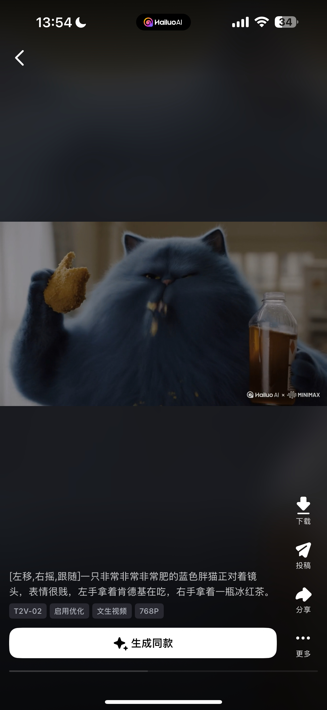 video original by Hailuo AI Video Generator