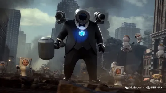 马桶人第80集 by Hailuo AI Video Generator