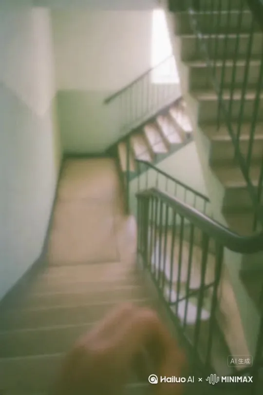 混合楼梯 by Hailuo AI Video Generator