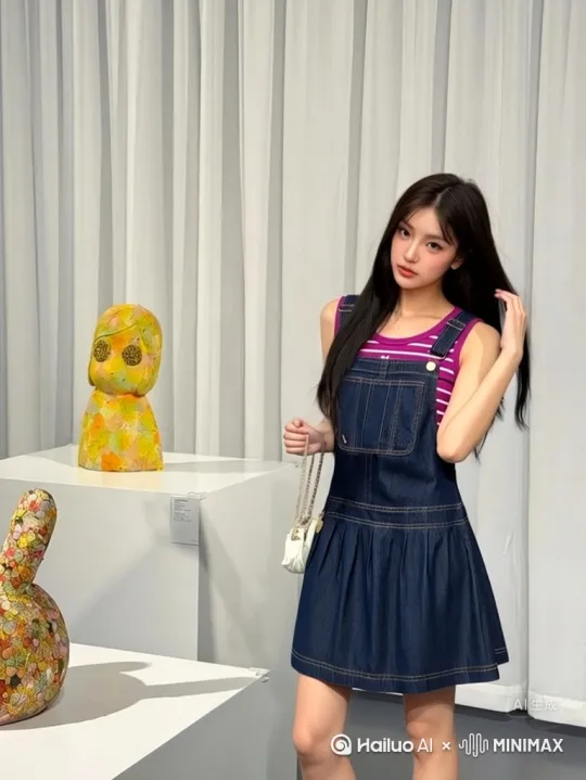 站着展示衣服 by Hailuo AI Video Generator