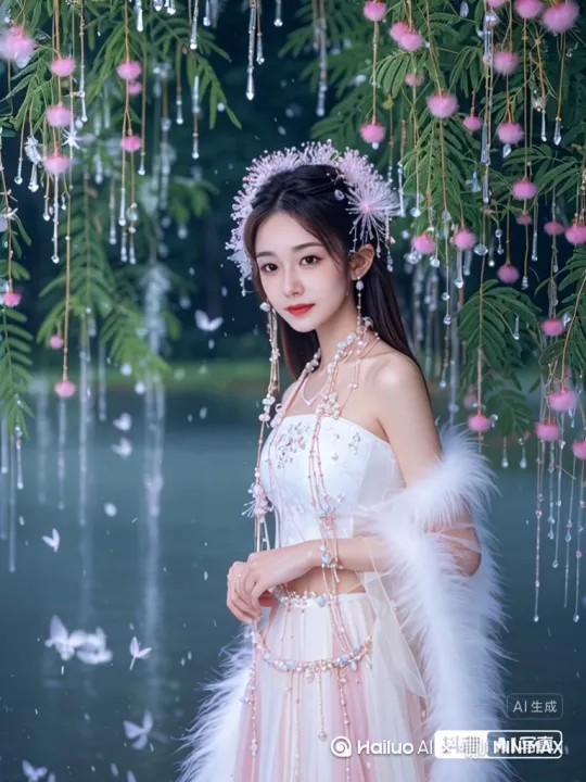 生成跳舞的照片动作优雅气质高贵迷人能吸引观众 by Hailuo AI Video Generator