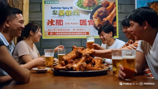 来,今天带大家打卡一家超棒的大骨头店——刘一手大骨头店！这家店位置超便利,离地铁站步行也就5分钟,下了地铁走几步就能来大快朵颐。
 
现在正好赶上7月-8月店里的“夏季嗨辣活动”,爱吃辣的朋友可有口福啦！而且他家还推出了超划算的88元四人套餐,性价比超高。套餐里的大骨头,肉多又软烂,轻轻一咬,肉就脱骨了,满满都是香味。关键是,活动期间啤酒还能免费畅饮！约上三五个好友,一边啃着大骨头,一边喝着冰爽的啤酒,谈天说地,这才是夏天该有的快乐！还等什么？赶紧来刘一手大骨头店,开启这场夏日美食盛宴吧！ by Hailuo AI Video Generator