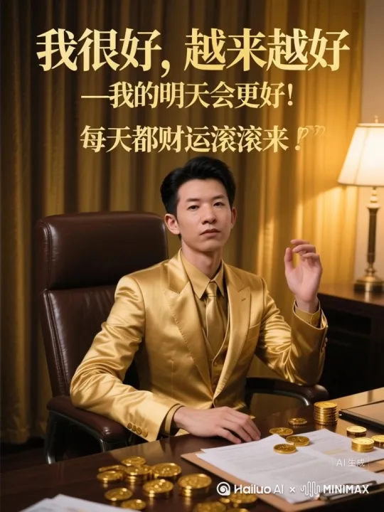人物动起来，动作表情真实自然，嘴巴开口讲话，固定镜头，不要运镜 by Hailuo AI Video Generator