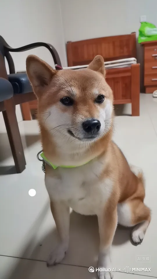 让让狗狗活动起来 by Hailuo AI Video Generator