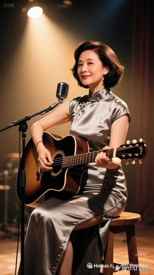 把上图里的人与物都要动起来？生成一副会唱歌的视频？歌曲由编辑自己订？谢谢！ by Hailuo AI Video Generator