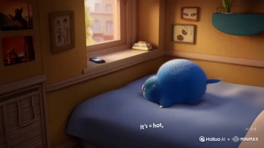 蓝色的胖猫在卧室的大床上打滚，并边打滚边说热死了热死了热死了热死了然后停下来下床躺倒窗户上说，该死，为什么找不到暑假工，为什么找不到暑假工，为什么找不到暑假工，为什么找不到暑假工，为什么找不到暑假工，为什么找不到暑假工，为什么找不到暑假工，然后再躺回床上，并说玩手机玩手机玩手机玩手机玩手机玩手机玩手机玩手机玩手机玩手机玩手机玩手机玩手机玩手机玩手机玩手机玩手机玩手机玩手机玩手机玩手机玩手机玩手机玩手机玩手机玩手机玩手机玩手机 by Hailuo AI Video Generator