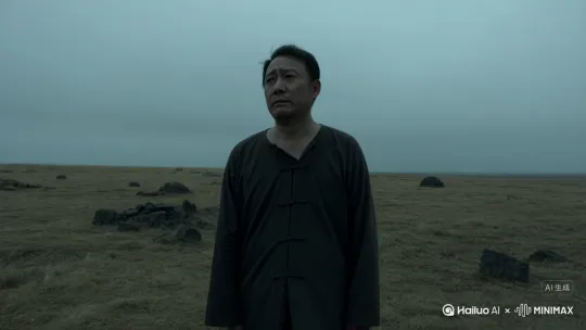 关于死亡和生命的纠结，不是历史可以解读也，也许一天，我们尚不如此也。悲哀的，永远都是自己。你不拯救自己。上帝也救不了你。黎涛 by Hailuo AI Video Generator