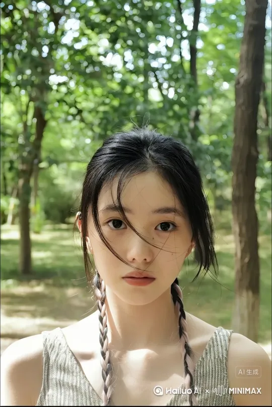 微笑一下 by Hailuo AI Video Generator