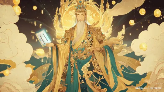 文财神，武财神，招财童子，貔貅，招财猫，招财树 by Hailuo AI Video Generator