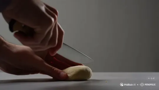 帮我换帮我换一个人拿着一把水果刀再切一坨大便切开的时候这坨大便突然爆浆并且将体内的大便成分溅的满墙都是 by Hailuo AI Video Generator