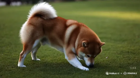 柴犬拉粑粑 by Hailuo AI Video Generator