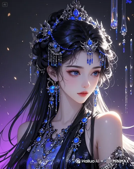 转头看向前方，镜头拉远，人物向前走动 by Hailuo AI Video Generator