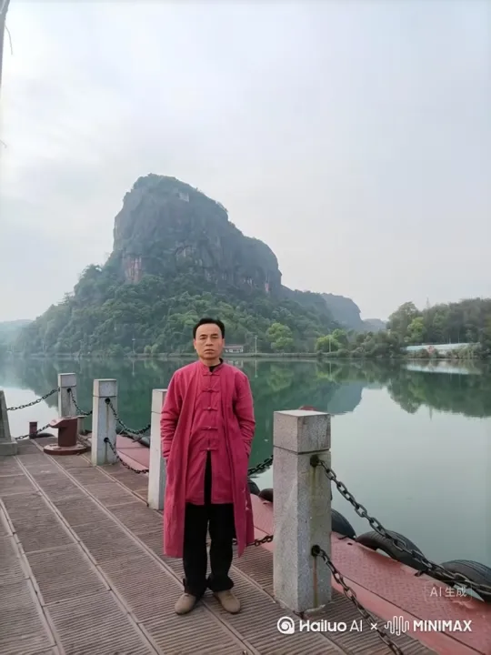 人物练习太极拳十二式，一镜到底，综合运镜。电影大片质感，4K高清。 by Hailuo AI Video Generator
