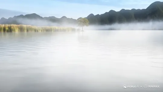 【东江湖风光】视频提示词
镜头从晨雾弥漫的湖面缓缓升起,水墨般的薄雾中渐显"东江湖风光"五个烫金大字,笔锋苍劲如山水写意,随雾气流动渐隐。
一镜到底的运镜如游龙穿梭:先低角度掠过镜面般的湖水,带起细碎涟漪,岸边芦苇在晨光中泛着金边;随即镜头微抬,远处青黛色山峦如卧鲸蛰伏,山腰处白雾如纱幔缠绕,恰应"雾锁青山山锁雾"的诗意。
随船行轨迹推进,水面渐现渔夫驾竹筏而来,斗笠蓑衣在逆光中勾勒出剪影,撒网瞬间镜头骤然拉升,渔网在空中展开如蝶翼,与湖面倒影形成对称,画外音轻吟"一叶扁舟烟雨中,半湖山色半湖风"。
午后转场至湖心岛,镜头环绕古树盘旋而上,透过枝叶缝隙可见湖光粼粼,岸边丹霞地貌的红岩与碧水相映,字幕浮现"丹山含翠色,碧水漾清辉";随即镜头俯冲而下,掠过浅滩处嬉戏的水鸟,激起一串水花,惊起群鸟飞天,画面豁然开朗。
傍晚时分,镜头追着夕阳移动,湖面被染成熔金般的色彩,远处归船的剪影拉长,渔火渐次点亮,配诗"落霞与孤鹜齐飞,秋水共长天一色"在画面角落淡入淡出。
最终镜头定格在洒满月光的湖面,水波荡漾中"诚意山人制"四个篆字缓缓浮现,与远处灯火相映成趣,在蛙鸣与水流声中渐暗收尾。
全程采用电影级色调,高光泛金、暗部沉墨,运镜兼顾宏大叙事与细节捕捉,让山水、云雾、人文在一镜中自然流转,尽显东方美学的留白与写意。 by Hailuo AI Video Generator