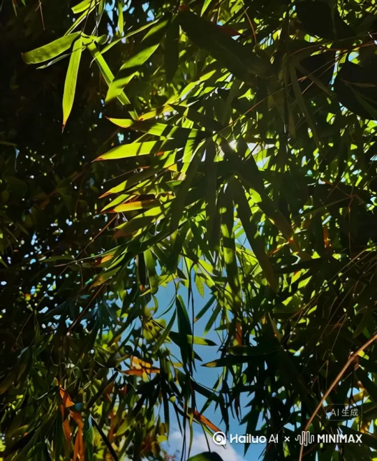 就就是风吹动这些主意，然后有那种阳光洒过的感觉。视频可以不太长。 by Hailuo AI Video Generator